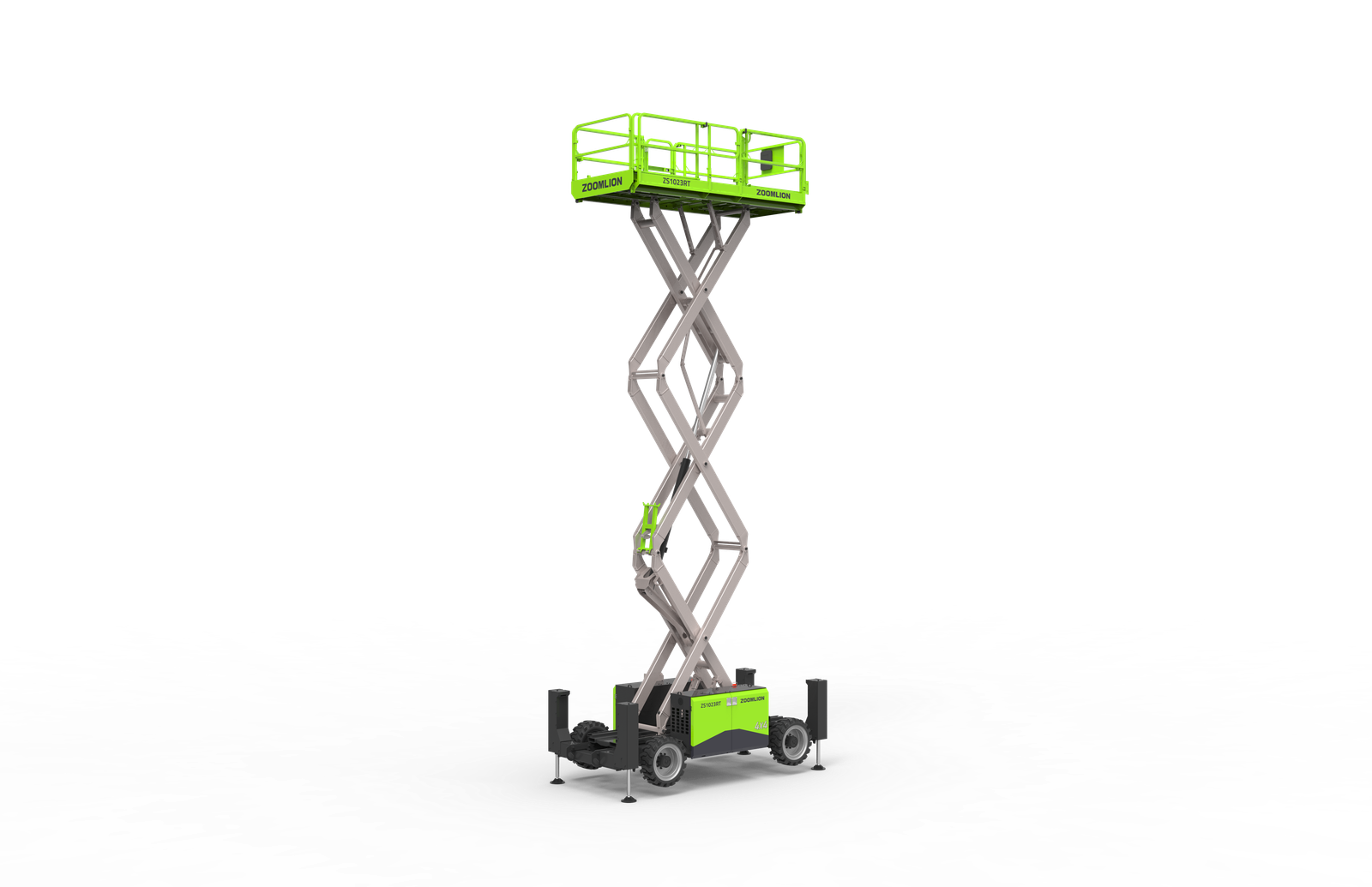 Zoomlion ZS1023RT 12 Metre Arazi Tipi Makaslı Platform